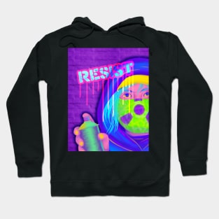 RESIST Grafitti Hoodie